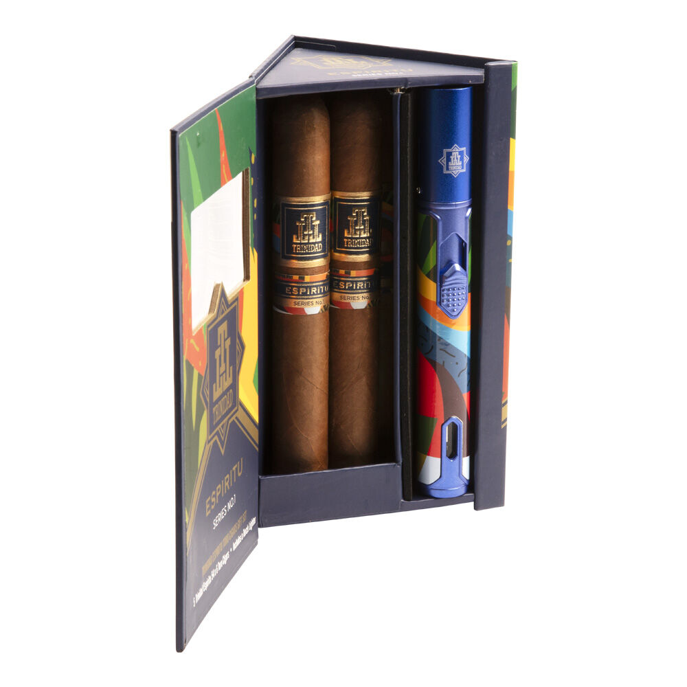 View product media TTTESM Trinidad Espiritu 5pk & Lighter, , jrcigars 2